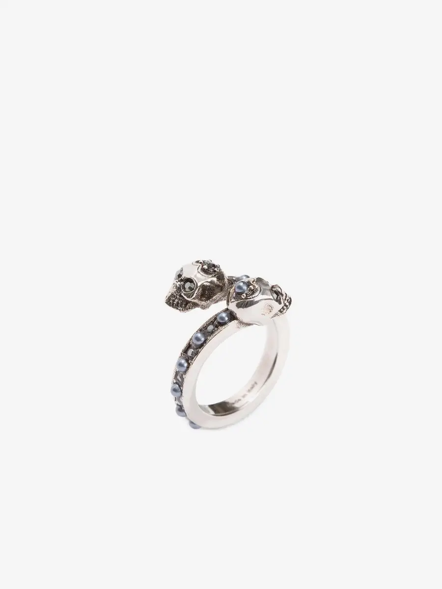 Alexander McQueen Wrap-Around Skull Ring | Thumbnail 2 Alexander McQueen Wrap-Around Skull Ring | Thumbnail 2