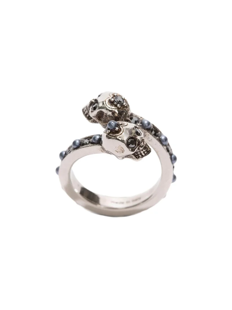 Alexander McQueen Wrap-Around Skull Ring