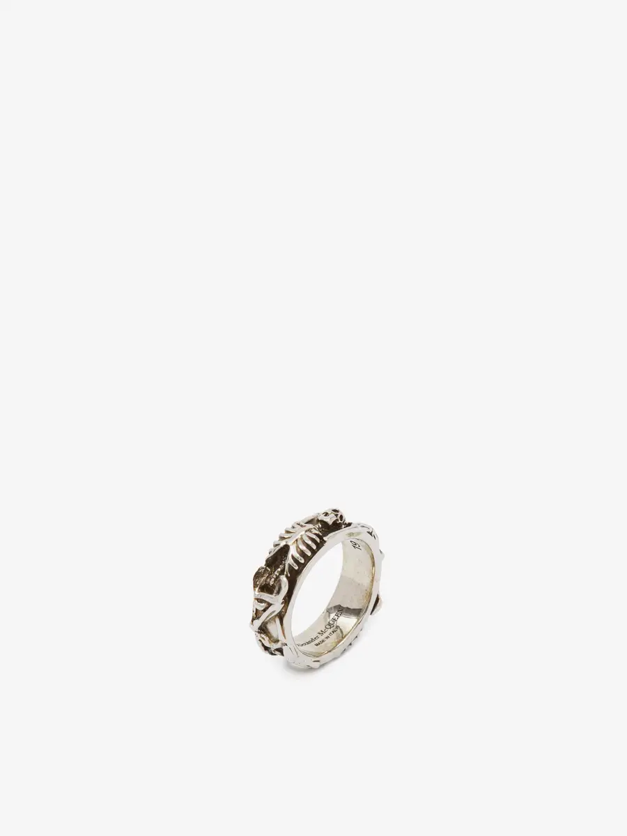 Alexander McQueen Dancing Skeleton Ring | Thumbnail 2