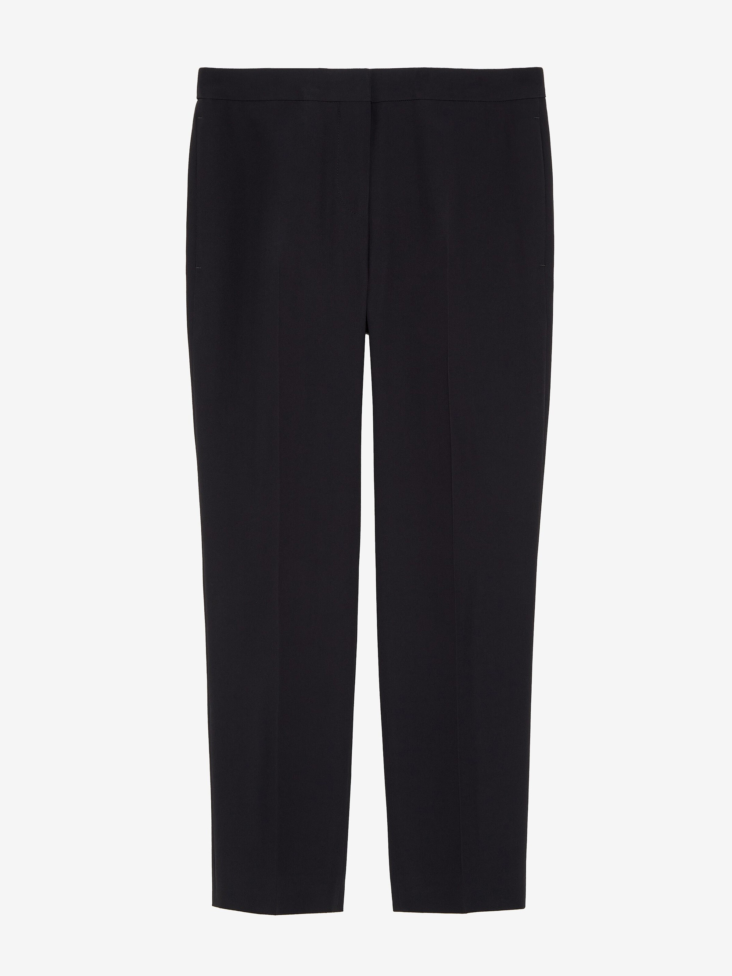 Alexander McQueen Leaf Crepe Cigarette Trouser