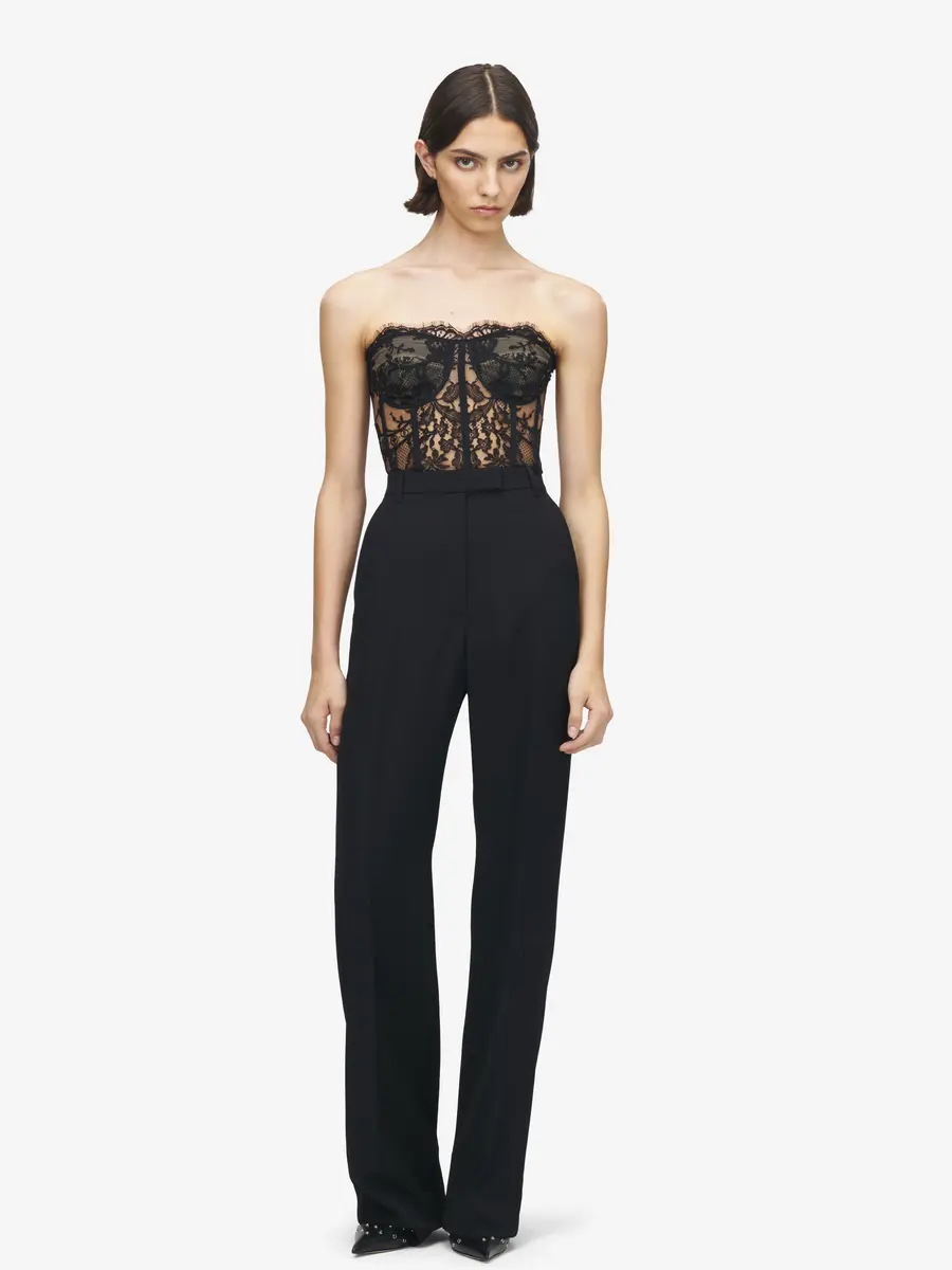 Alexander McQueen Lace Corset | Thumbnail 2 Alexander McQueen Lace Corset | Thumbnail 2