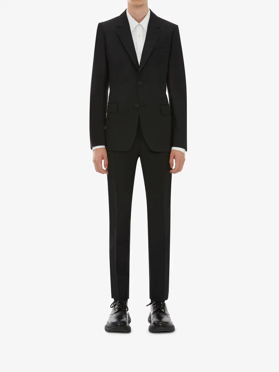 Alexander McQueen McQueen Classic Selvedge Mohair Pants | Thumbnail 2