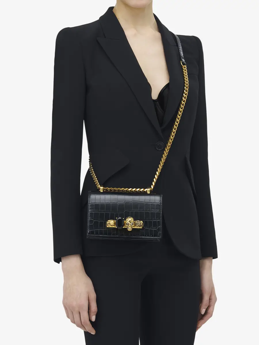 Alexander McQueen Mini Jewelled Satchel | Thumbnail 2 Alexander McQueen Mini Jewelled Satchel | Thumbnail 2