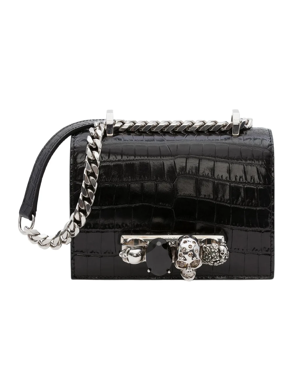 Alexander McQueen Mini Jewelled Satchel