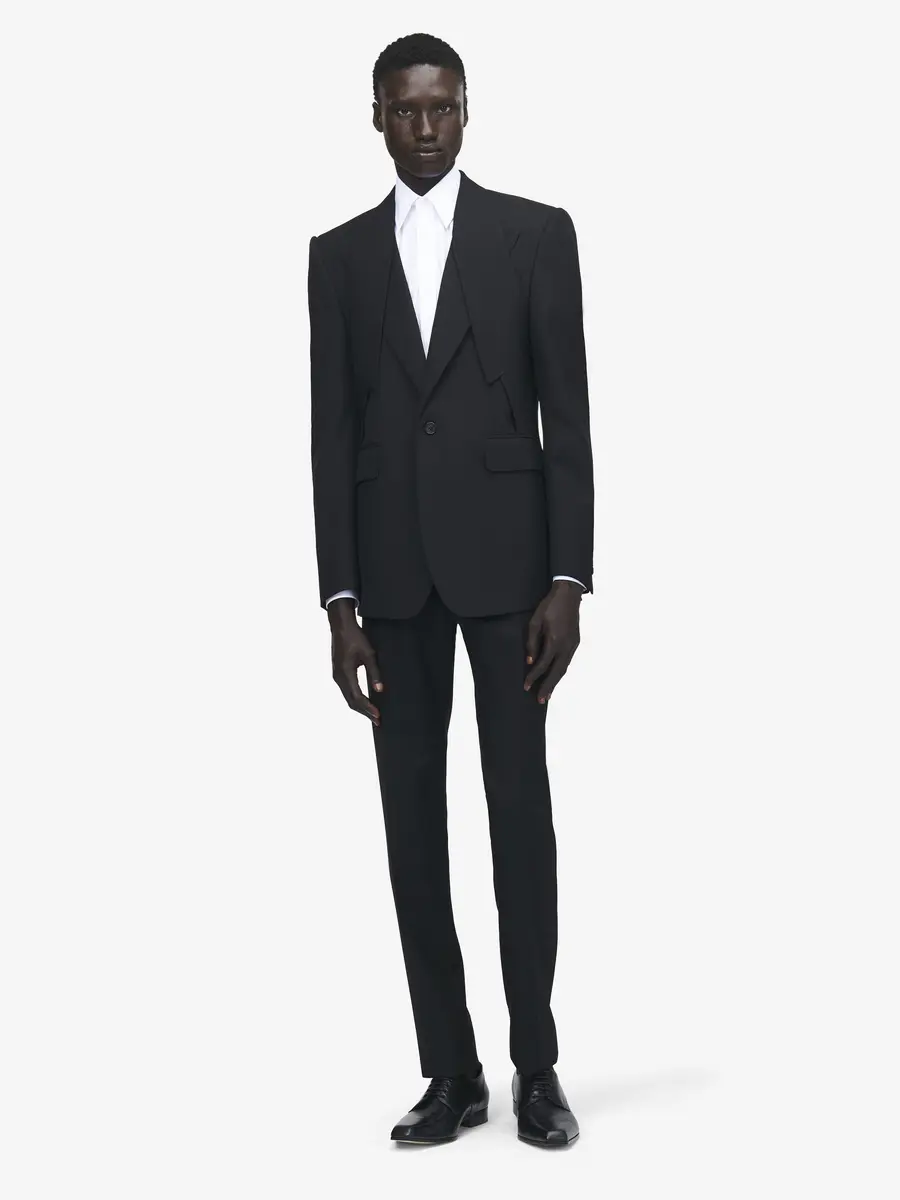 Alexander McQueen McQueen Classic Selvedge Mohair Pants | Thumbnail 2
