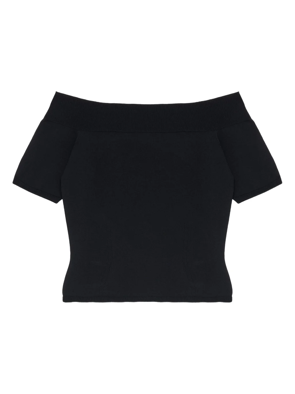 Off-The-Shoulder Knit Top