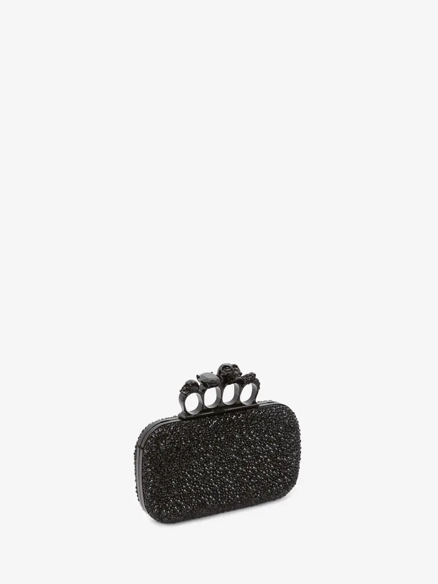 Alexander McQueen Knuckle Clutch With Chain | Thumbnail 2