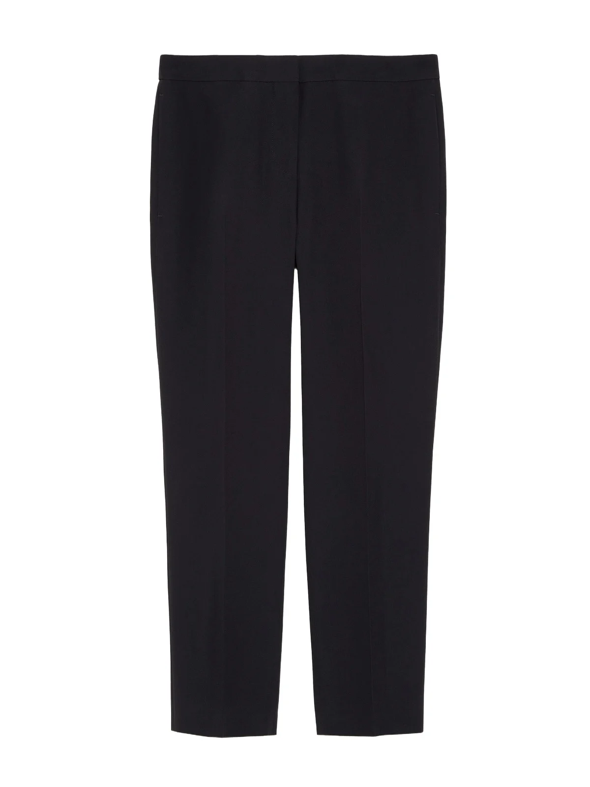 Alexander McQueen Leaf Crepe Cigarette Trouser