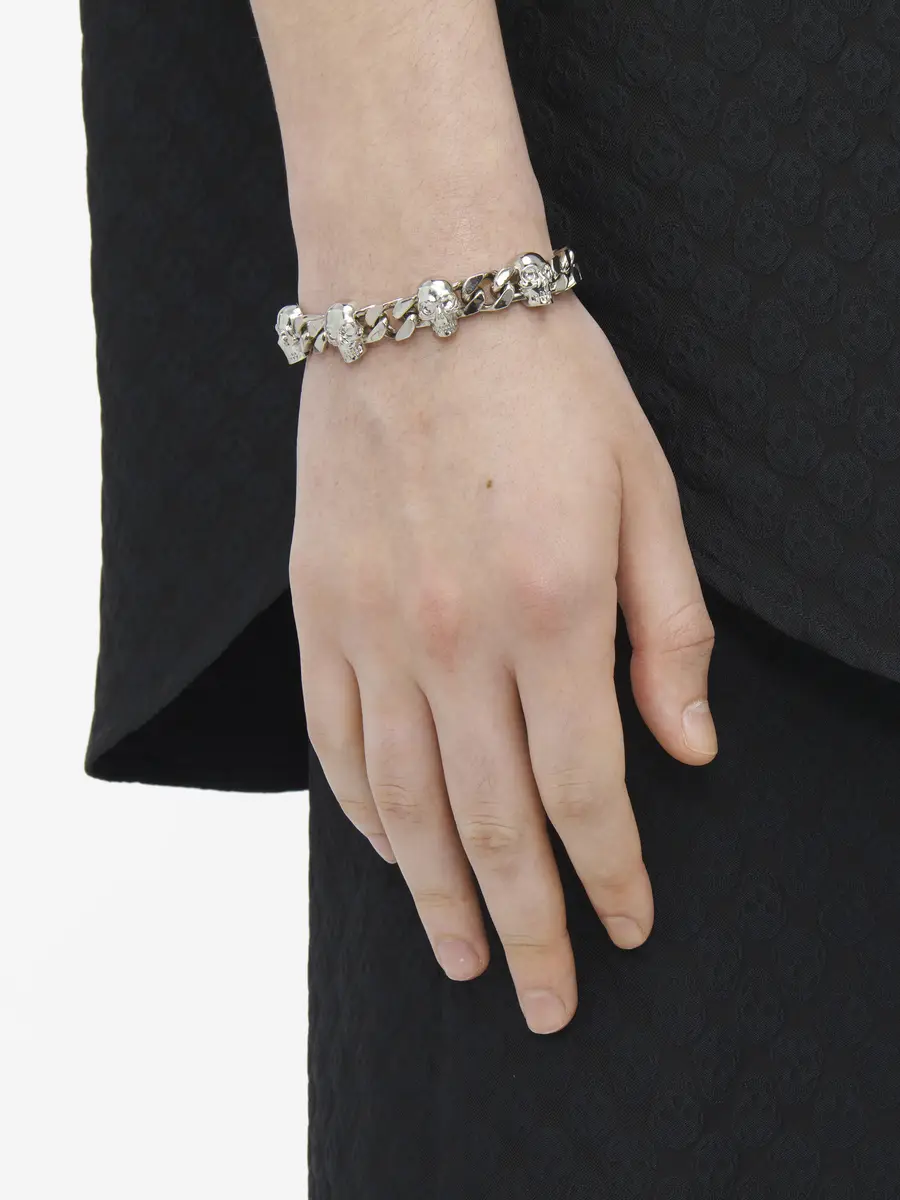 Alexander McQueen Skull Chain Bracelet | Thumbnail 2 Alexander McQueen Skull Chain Bracelet | Thumbnail 2