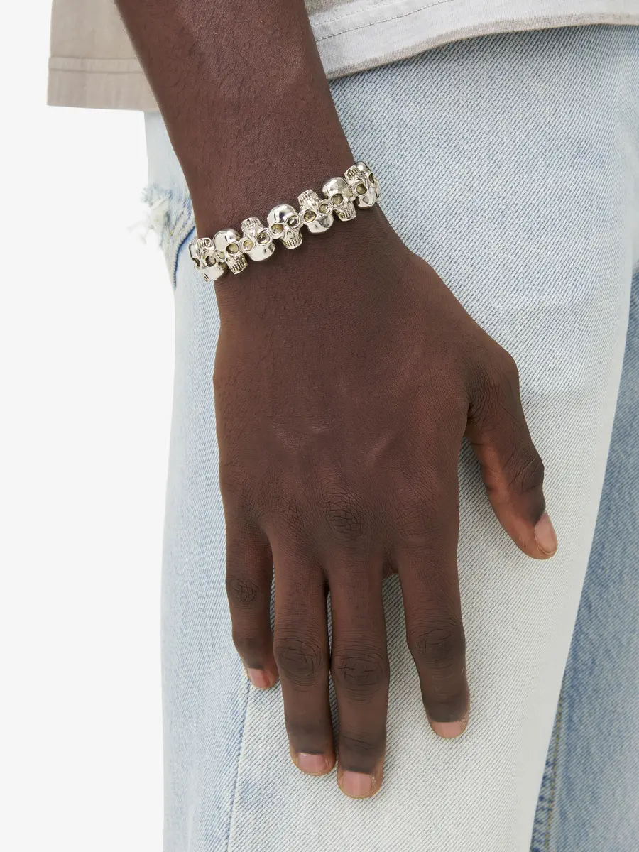 Alexander McQueen Multi-skull Cuff | Thumbnail 2 Alexander McQueen Multi-skull Cuff | Thumbnail 2