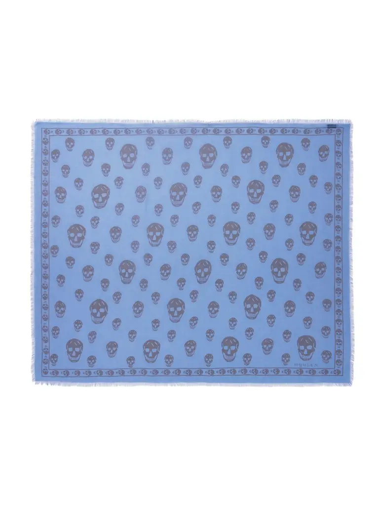 Alexander McQueen Classic Skull Foulard