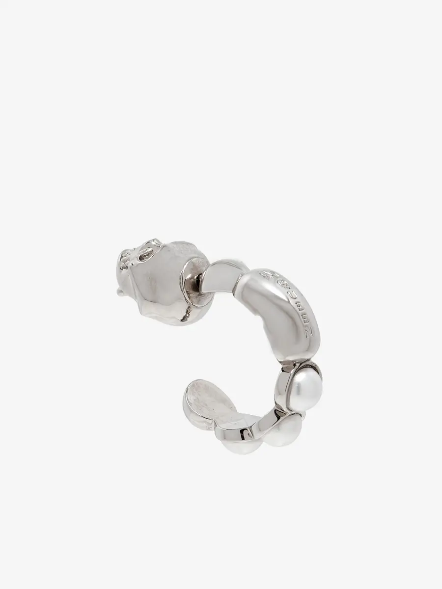 Alexander McQueen Skull & Pearl Earring | Thumbnail 2