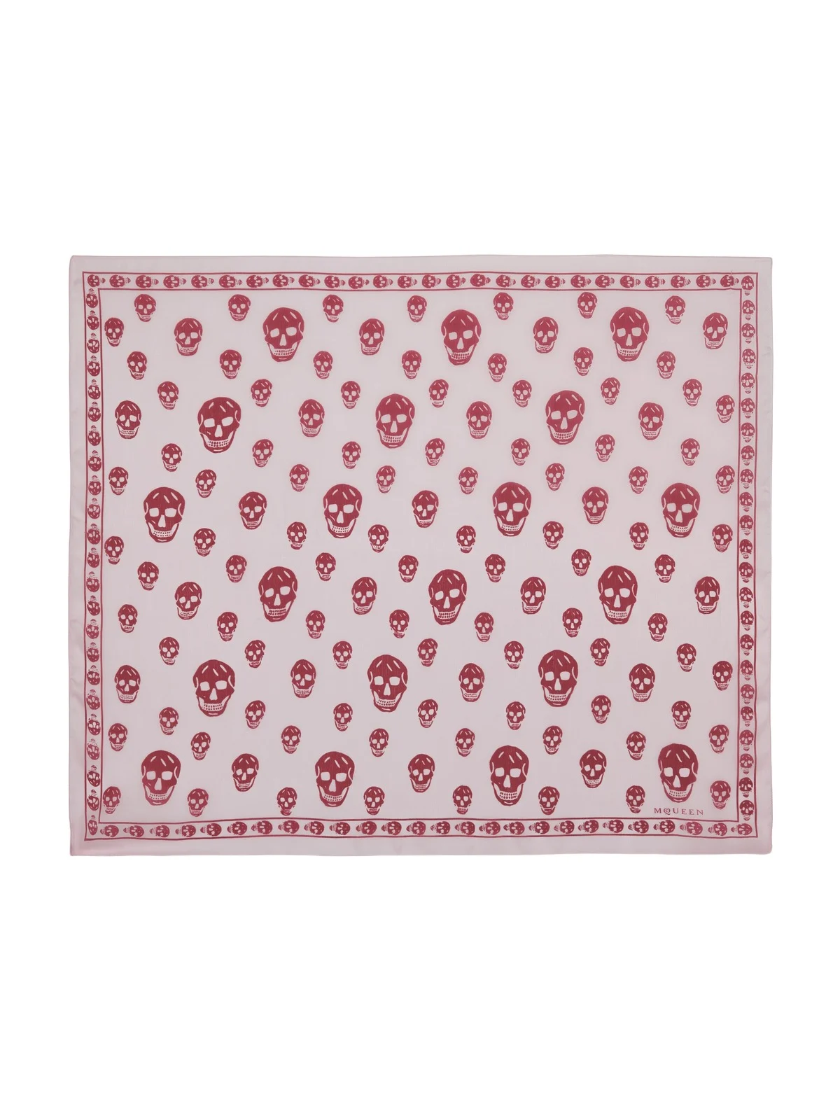 Alexander McQueen Classic Skull Foulard