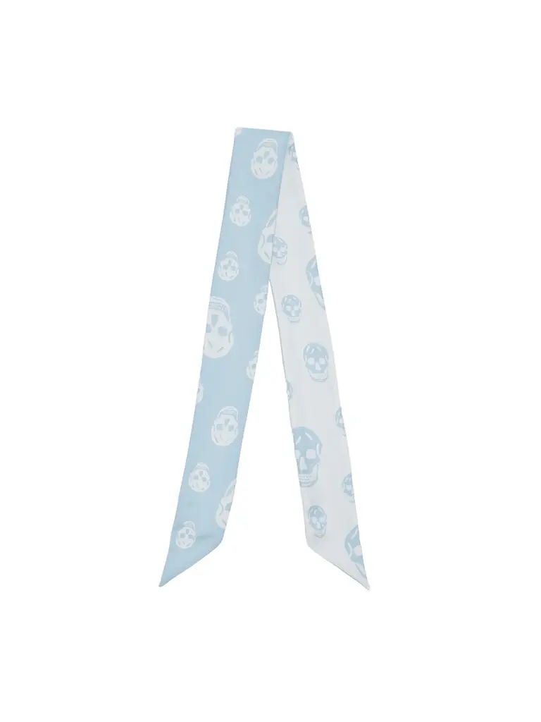 Alexander McQueen Ribbon Skull Scarf