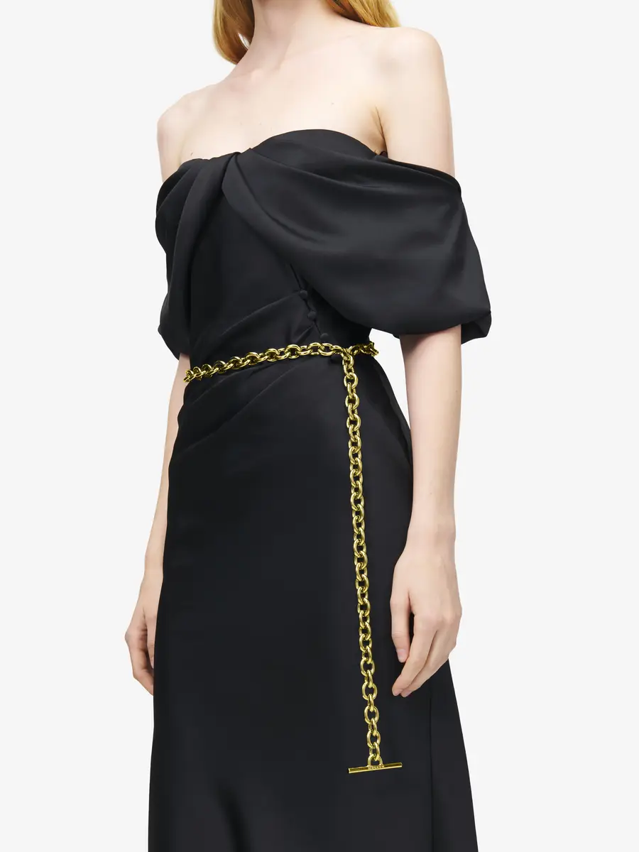 Alexander McQueen T-Bar Chain Belt | Thumbnail 2