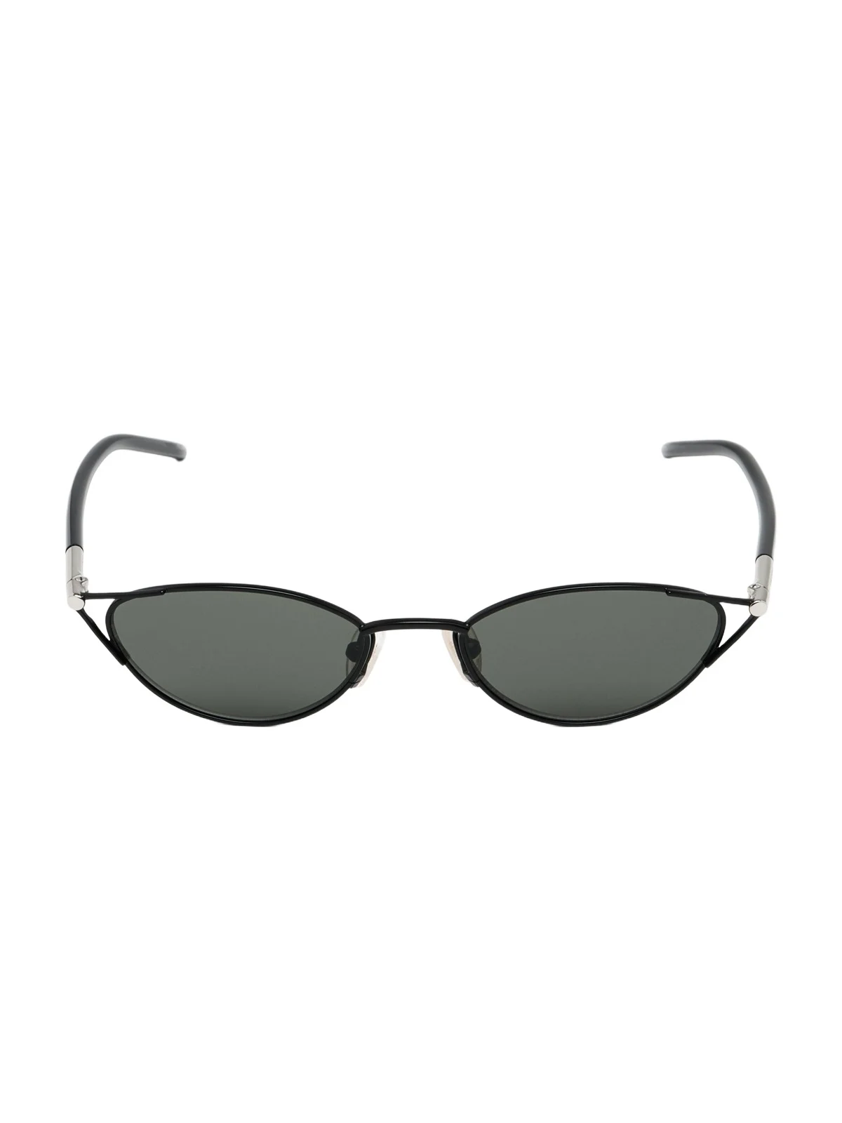 Alexander McQueen T-Bar Sleek Cat-eye Sunglasses