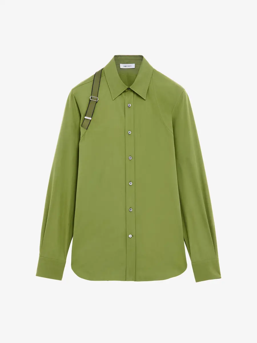 Alexander McQueen McQueen Logo Harness Shirt | Thumbnail 2 Alexander McQueen McQueen Logo Harness Shirt | Thumbnail 2