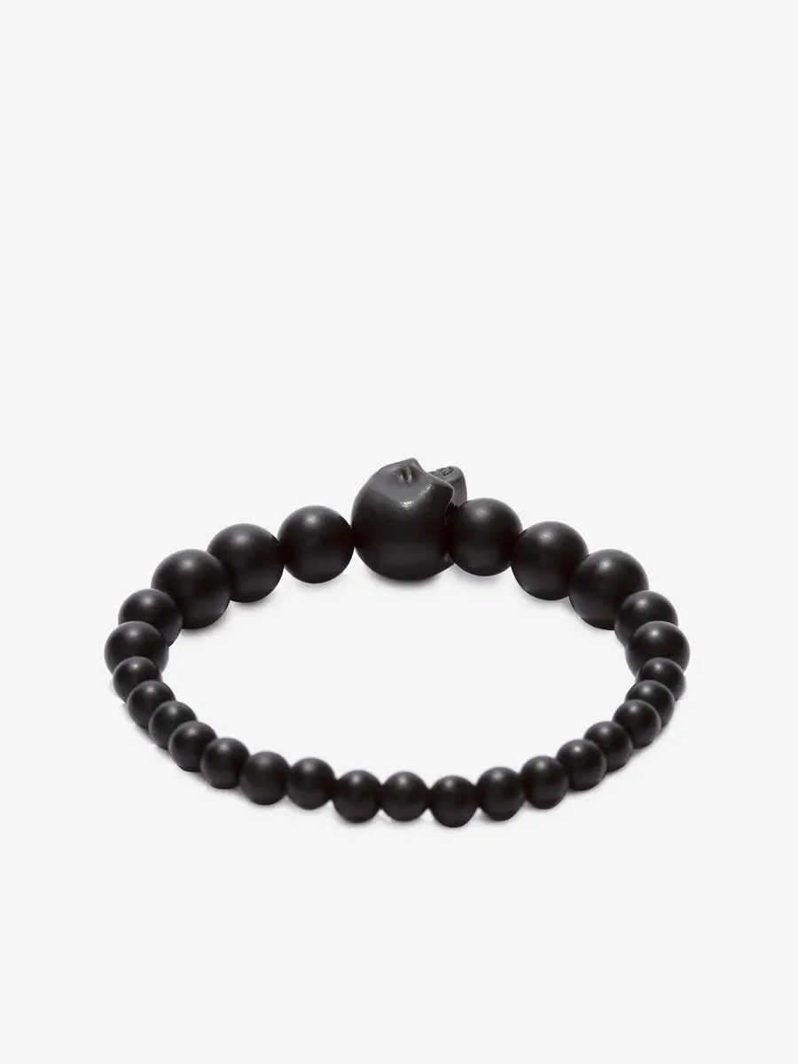 Alexander McQueen Skull Multi Beaded Bracelet | Thumbnail 2