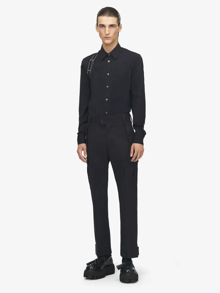 Alexander McQueen McQueen Logo Harness Shirt | Thumbnail 2 Alexander McQueen McQueen Logo Harness Shirt | Thumbnail 2