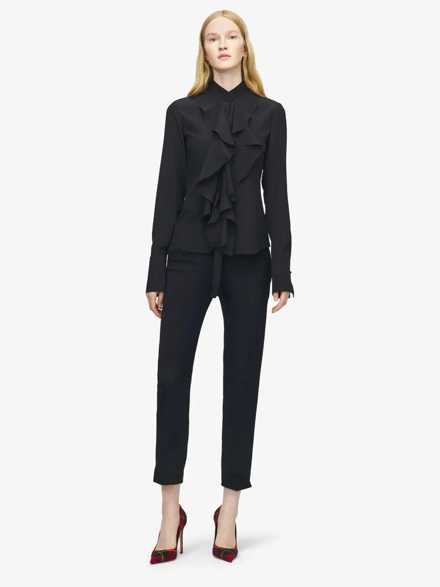 Alexander McQueen Ruffled Shirt | Thumbnail 2 Alexander McQueen Ruffled Shirt | Thumbnail 2