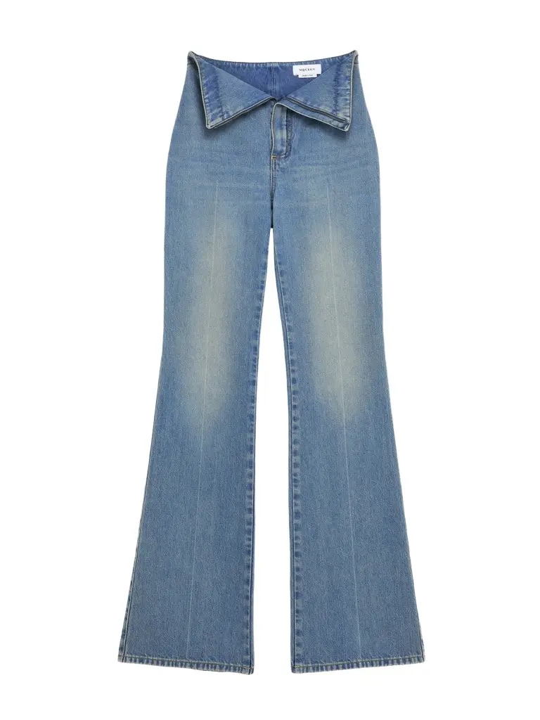Fold Over Waist Jeans Fold Over Waist Jeans