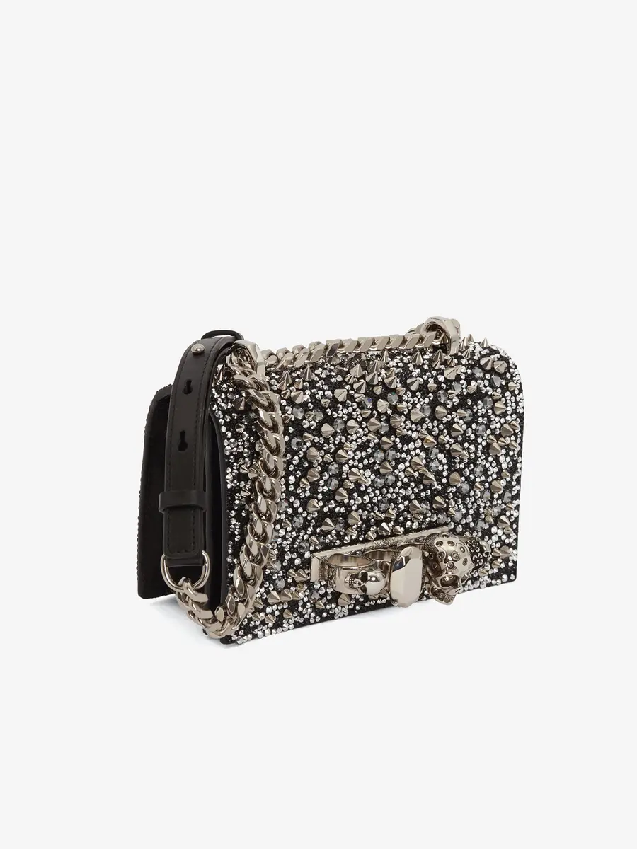 Alexander McQueen Crystal-embellished Mini Jewelled Satchel | Thumbnail 2 Alexander McQueen Crystal-embellished Mini Jewelled Satchel | Thumbnail 2