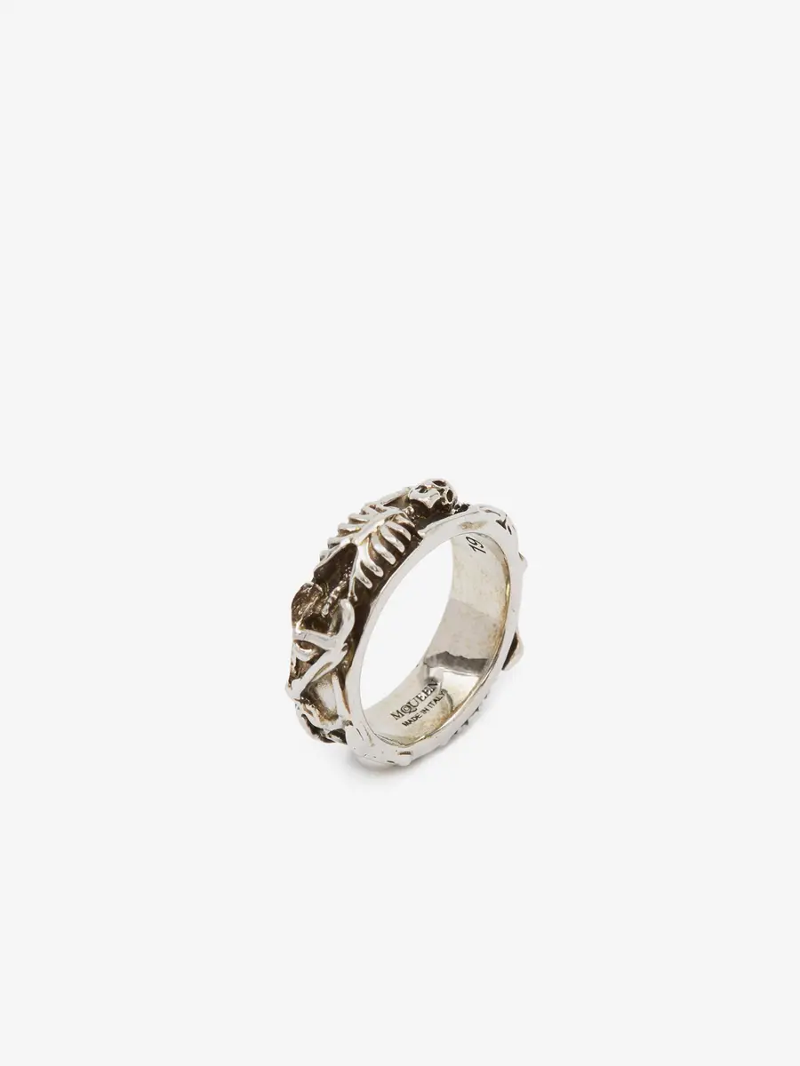 Alexander McQueen Dancing Skeleton Ring | Thumbnail 2