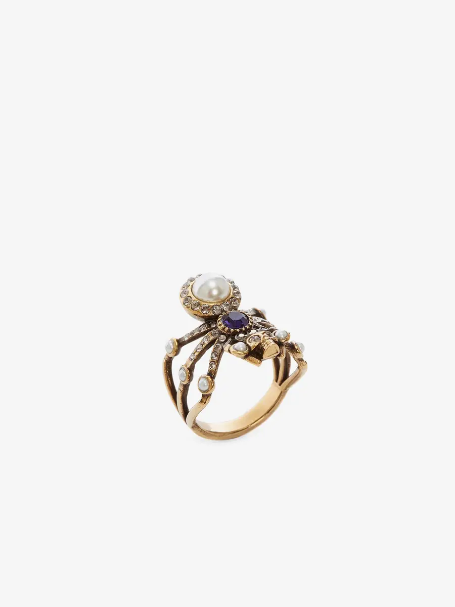 Alexander McQueen Spider and Pearl Ring | Thumbnail 2 Alexander McQueen Spider and Pearl Ring | Thumbnail 2