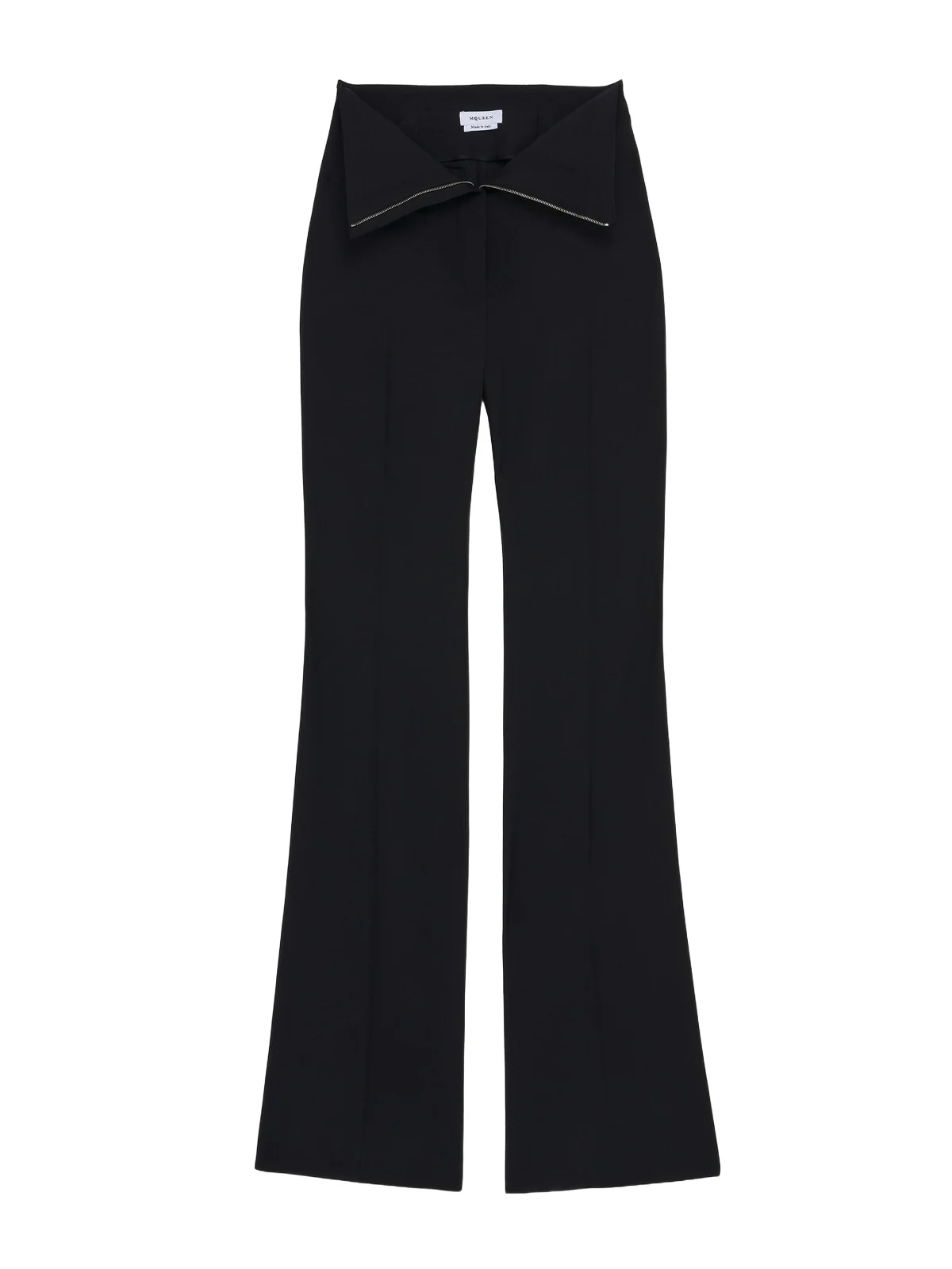 Alexander McQueen Fold Over Waist Trousers