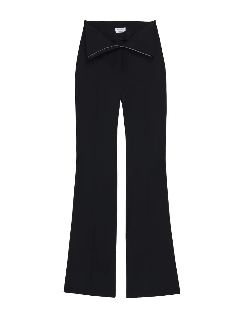 Alexander McQueen Fold Over Waist Trousers