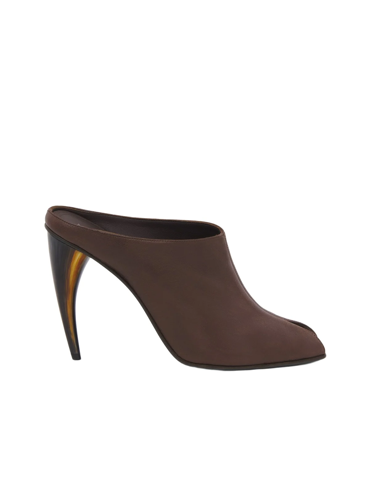 Alexander McQueen Horn Heel Mule