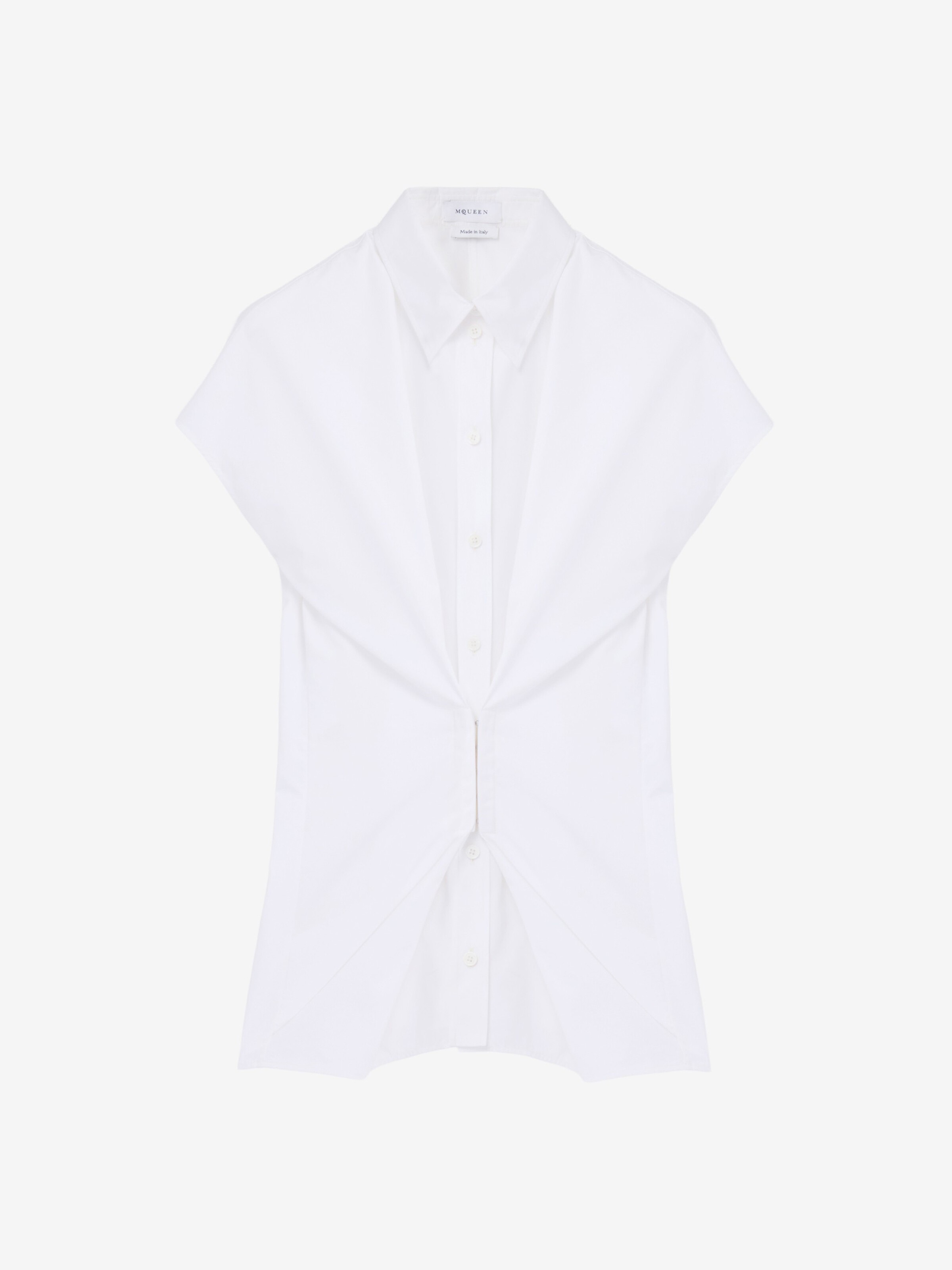 Gathered Short-Sleeved Shirt Gathered Short-Sleeved Shirt