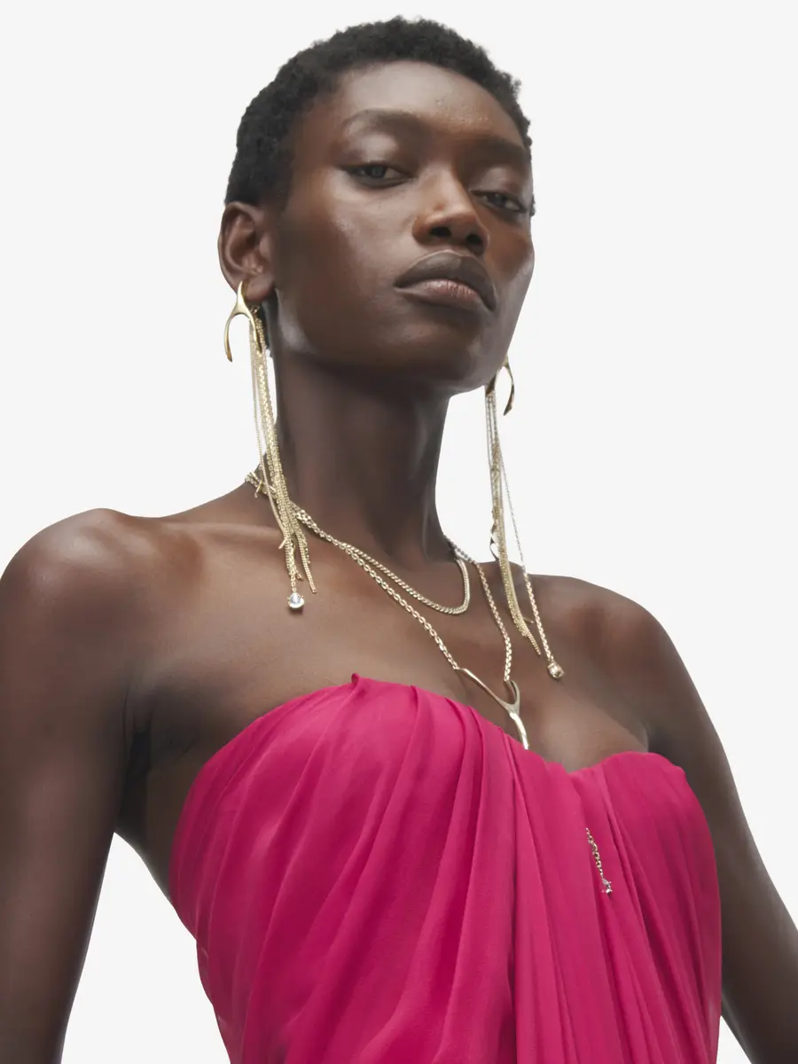 Alexander McQueen Wishbone Earrings | Thumbnail 2