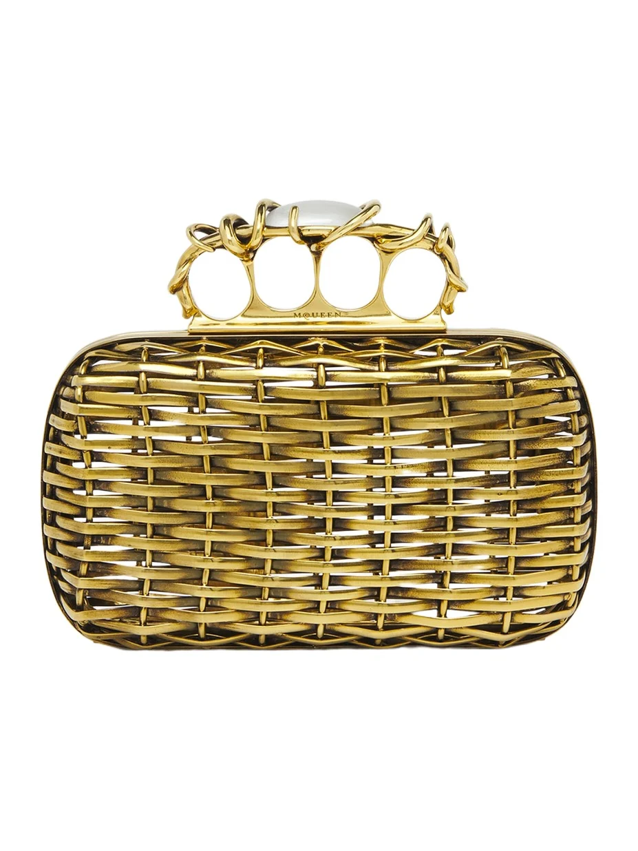 Alexander McQueen Thorn Knuckle Clutch