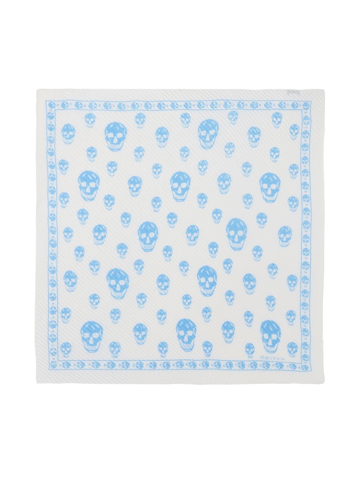 Pleated Skull Scarf Pleated Skull Scarf