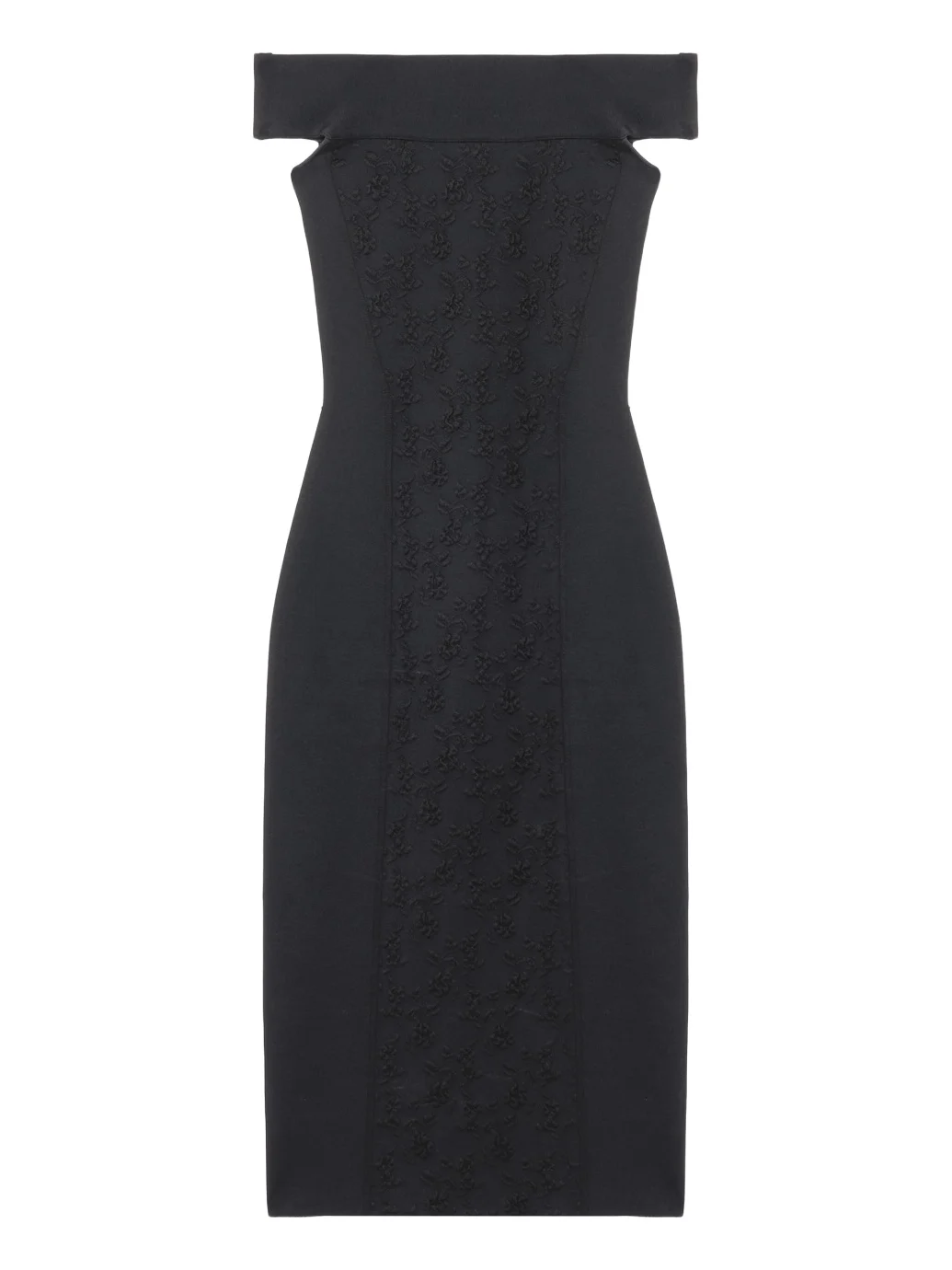 Floral Jacquard Pencil Dress