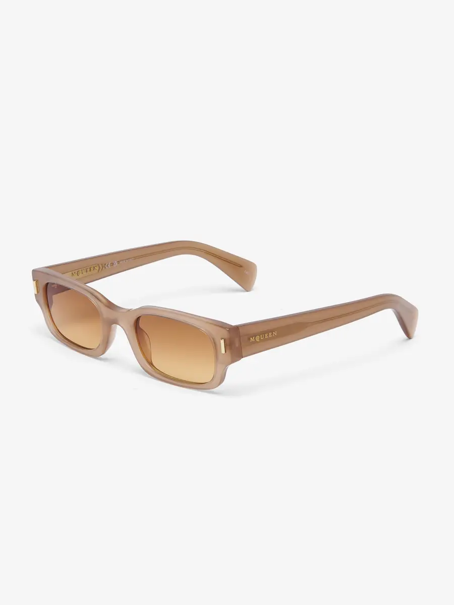 Alexander McQueen T-Bar Rivet Panthos Sunglasses | Thumbnail 2