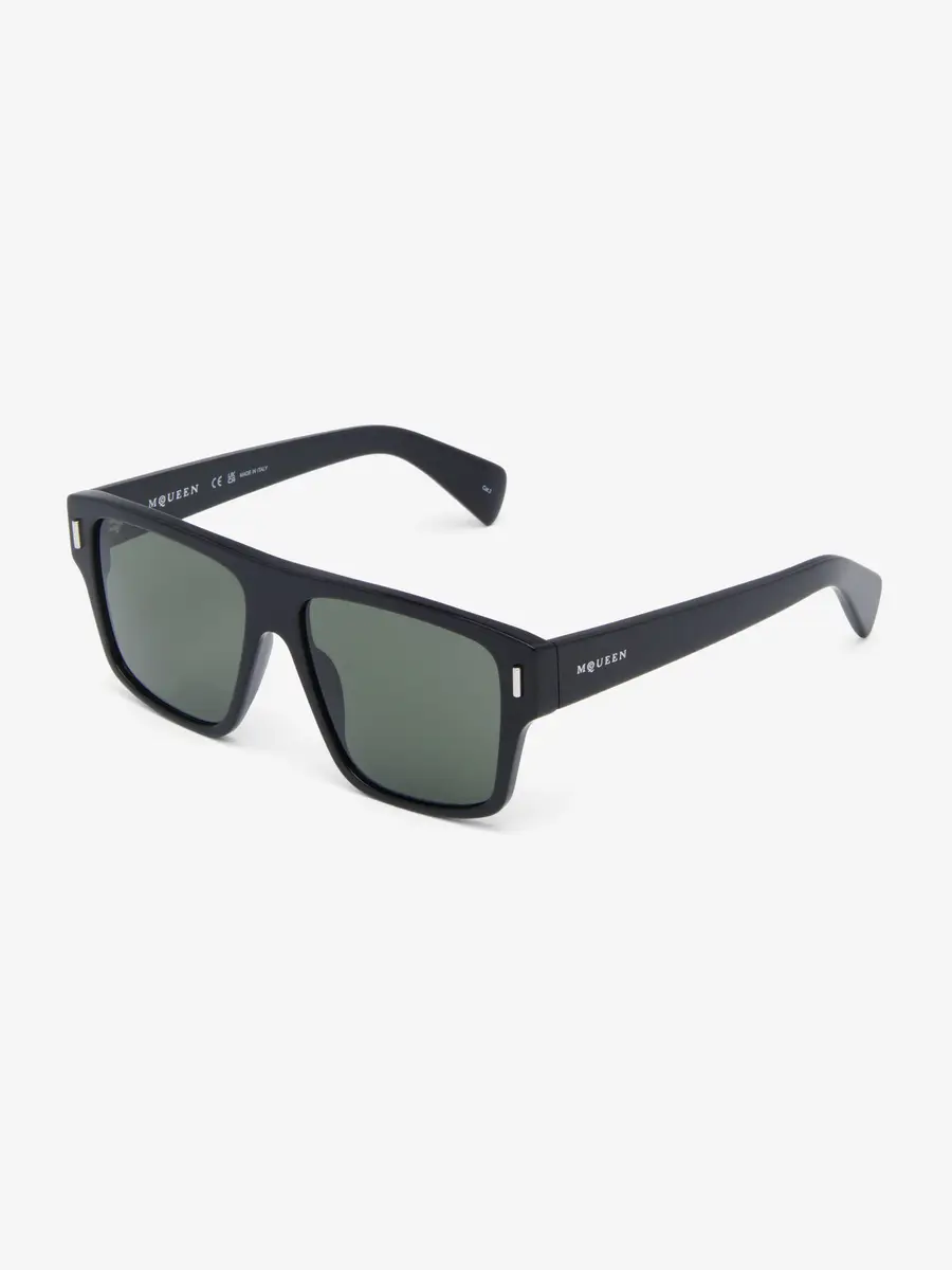 Alexander McQueen T-Bar Rivet Square Sunglasses | Thumbnail 2 Alexander McQueen T-Bar Rivet Square Sunglasses | Thumbnail 2