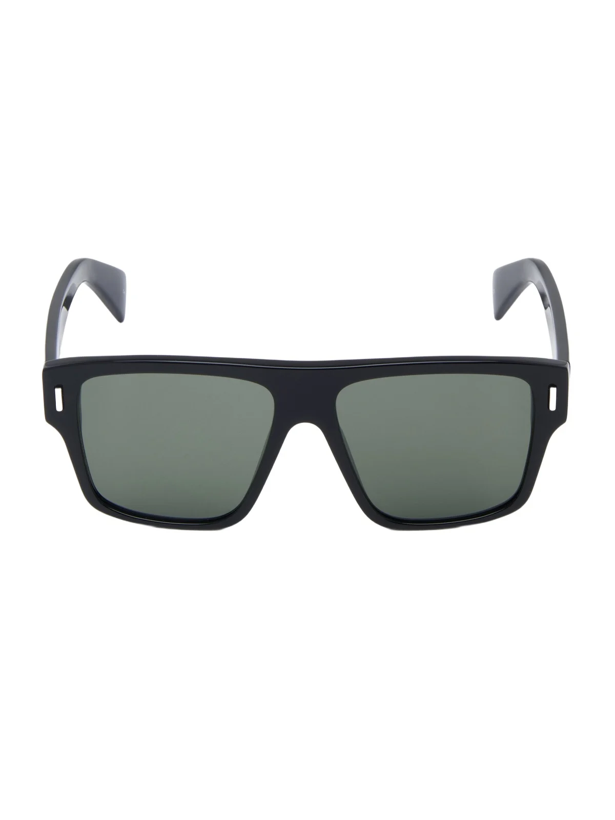 Alexander McQueen T-Bar Rivet Square Sunglasses