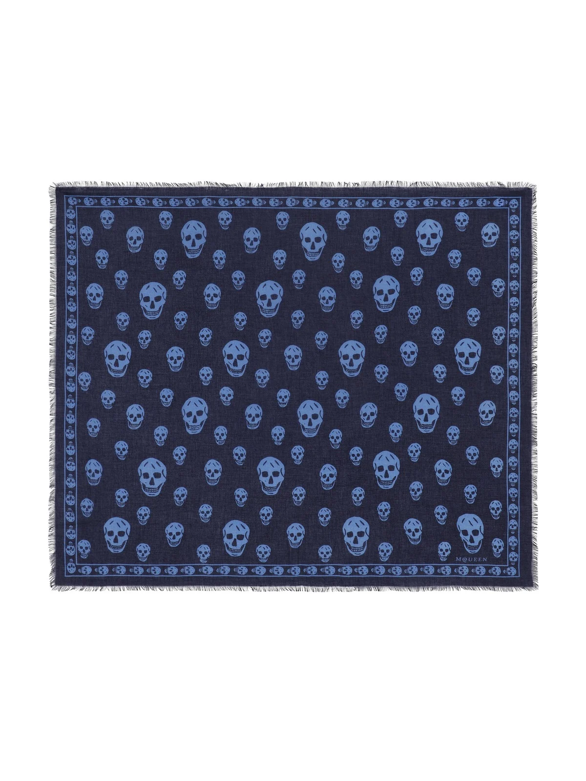 Alexander McQueen Classic Skull Scarf