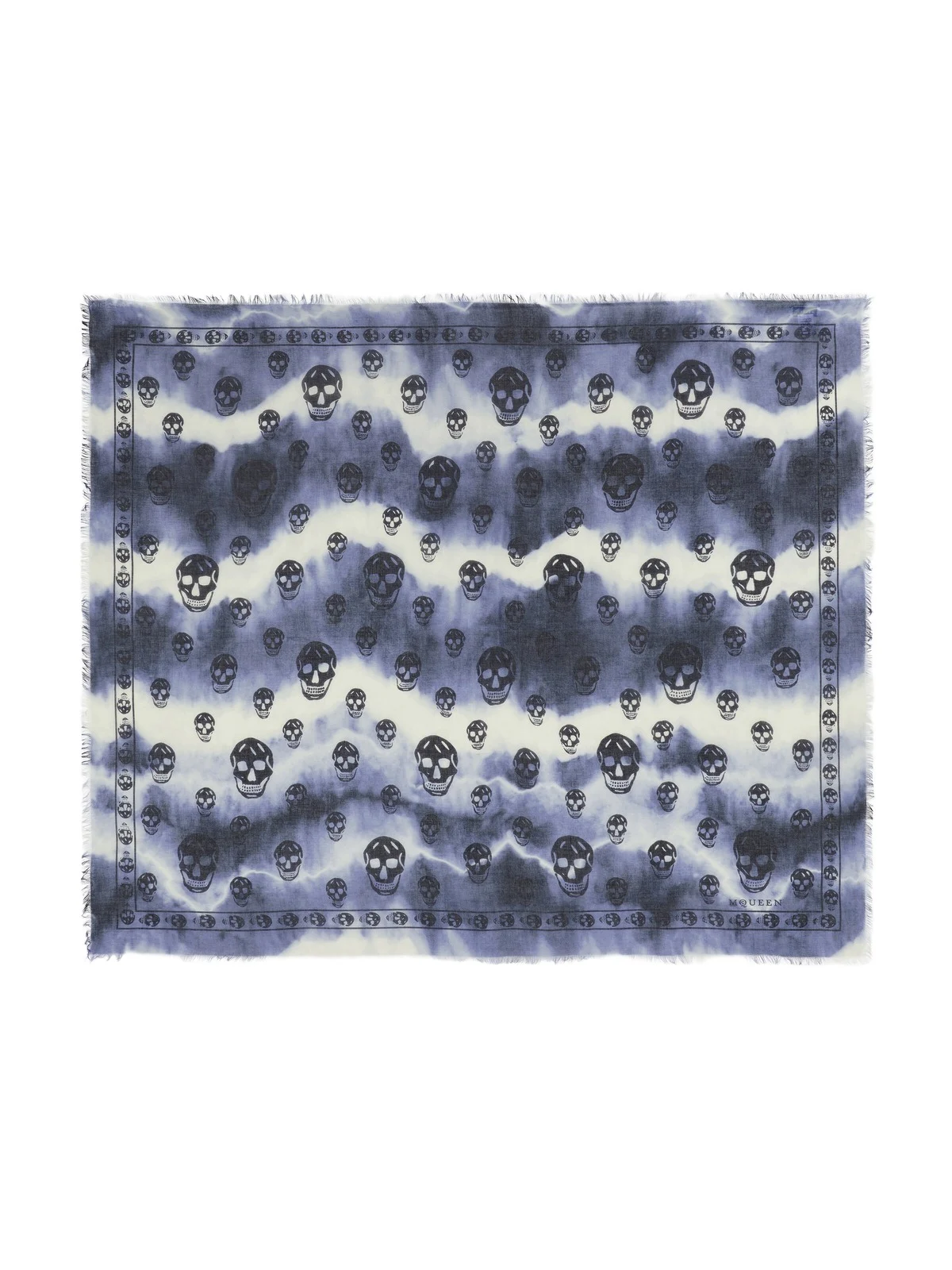 Alexander McQueen Classic Skull Scarf