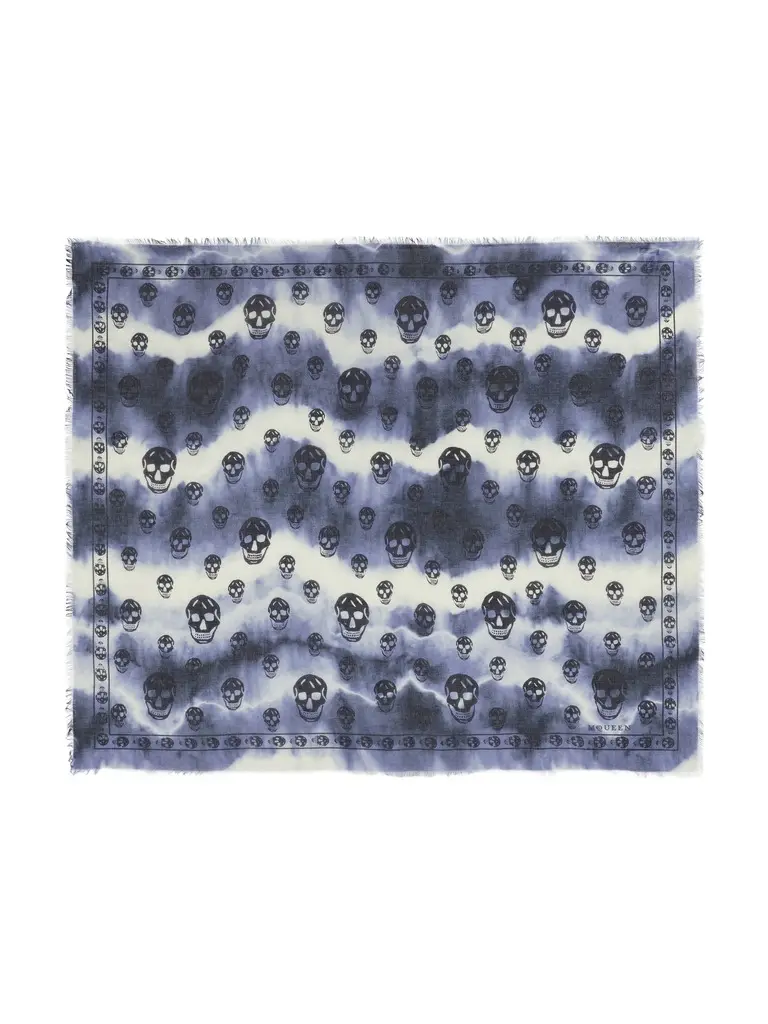 Alexander McQueen Classic Skull Scarf