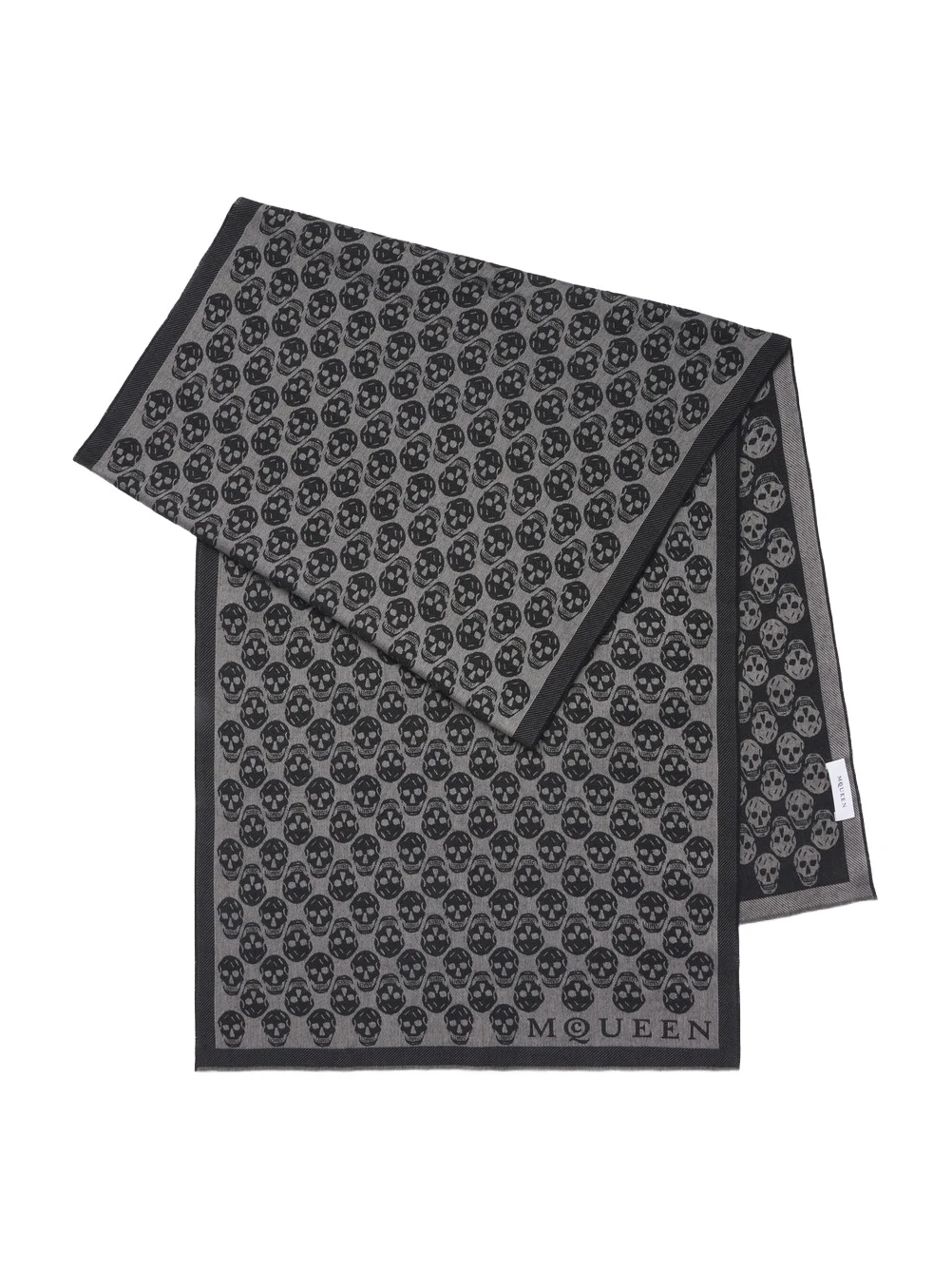 Alexander McQueen Skull Jacquard Scarf