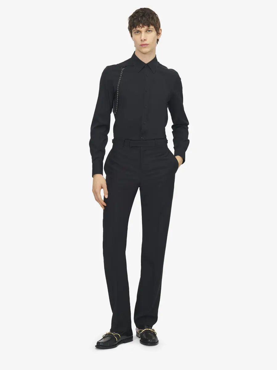 Alexander McQueen Chain Harness Shirt | Thumbnail 2 Alexander McQueen Chain Harness Shirt | Thumbnail 2