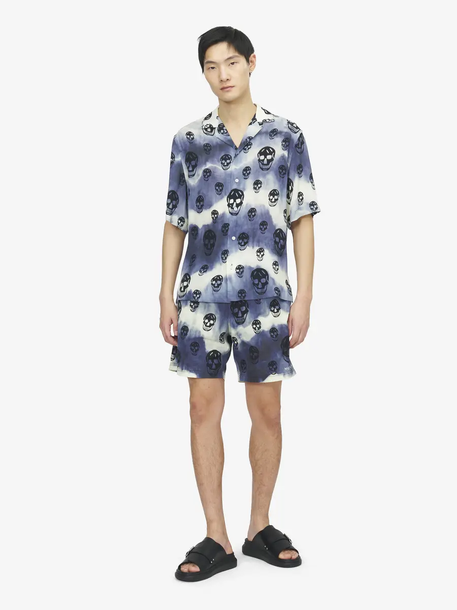 Alexander McQueen Tie-Dye Skull Swim Shorts | Thumbnail 2 Alexander McQueen Tie-Dye Skull Swim Shorts | Thumbnail 2