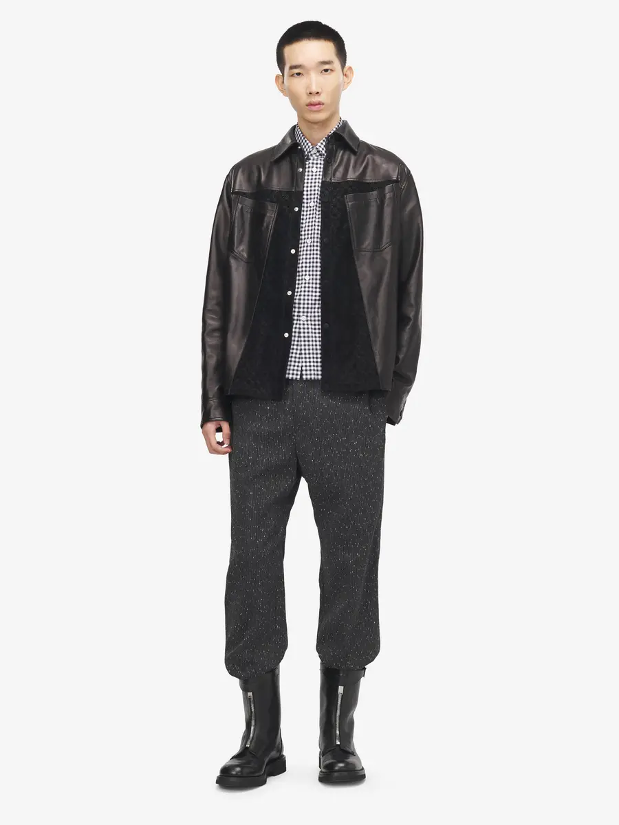 Alexander McQueen Leather Overshirt | Thumbnail 2 Alexander McQueen Leather Overshirt | Thumbnail 2