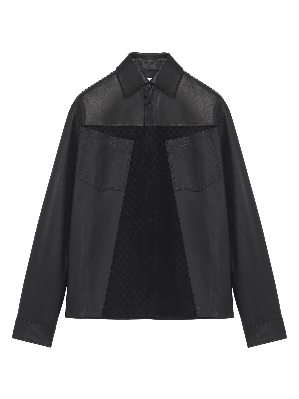 Leather Overshirt