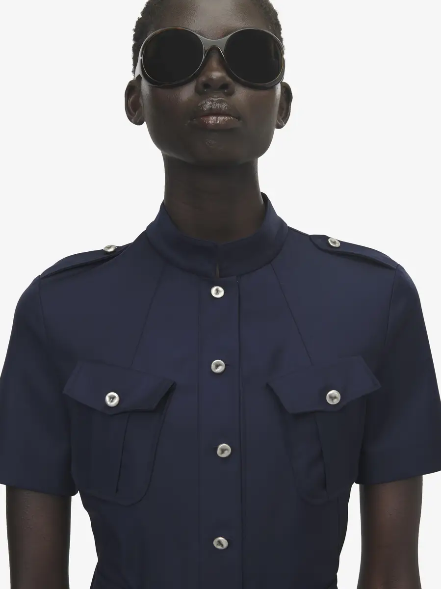 Alexander McQueen Kate Round Sunglasses | Thumbnail 2 Alexander McQueen Kate Round Sunglasses | Thumbnail 2
