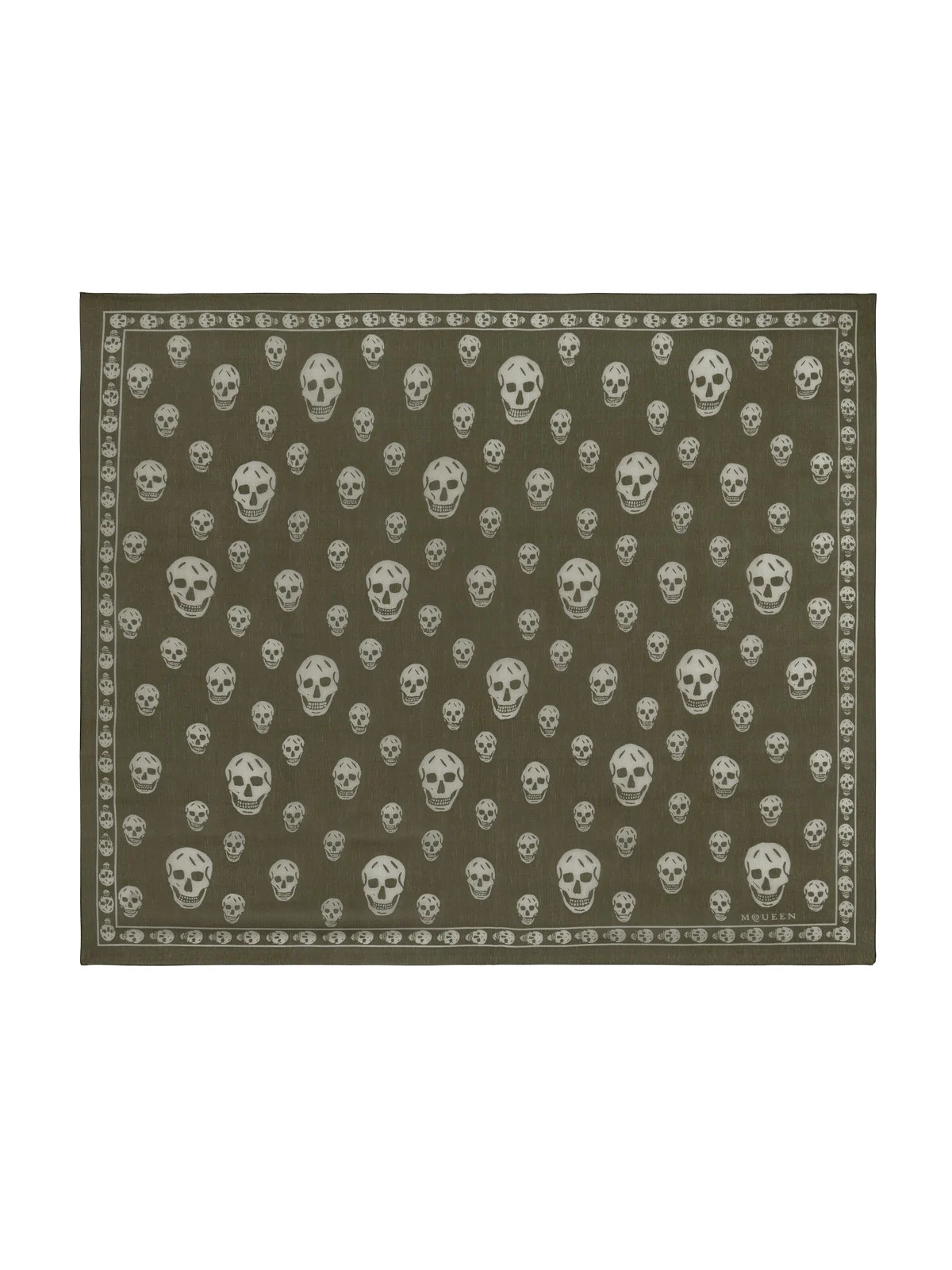 Alexander McQueen Classic Skull Scarf