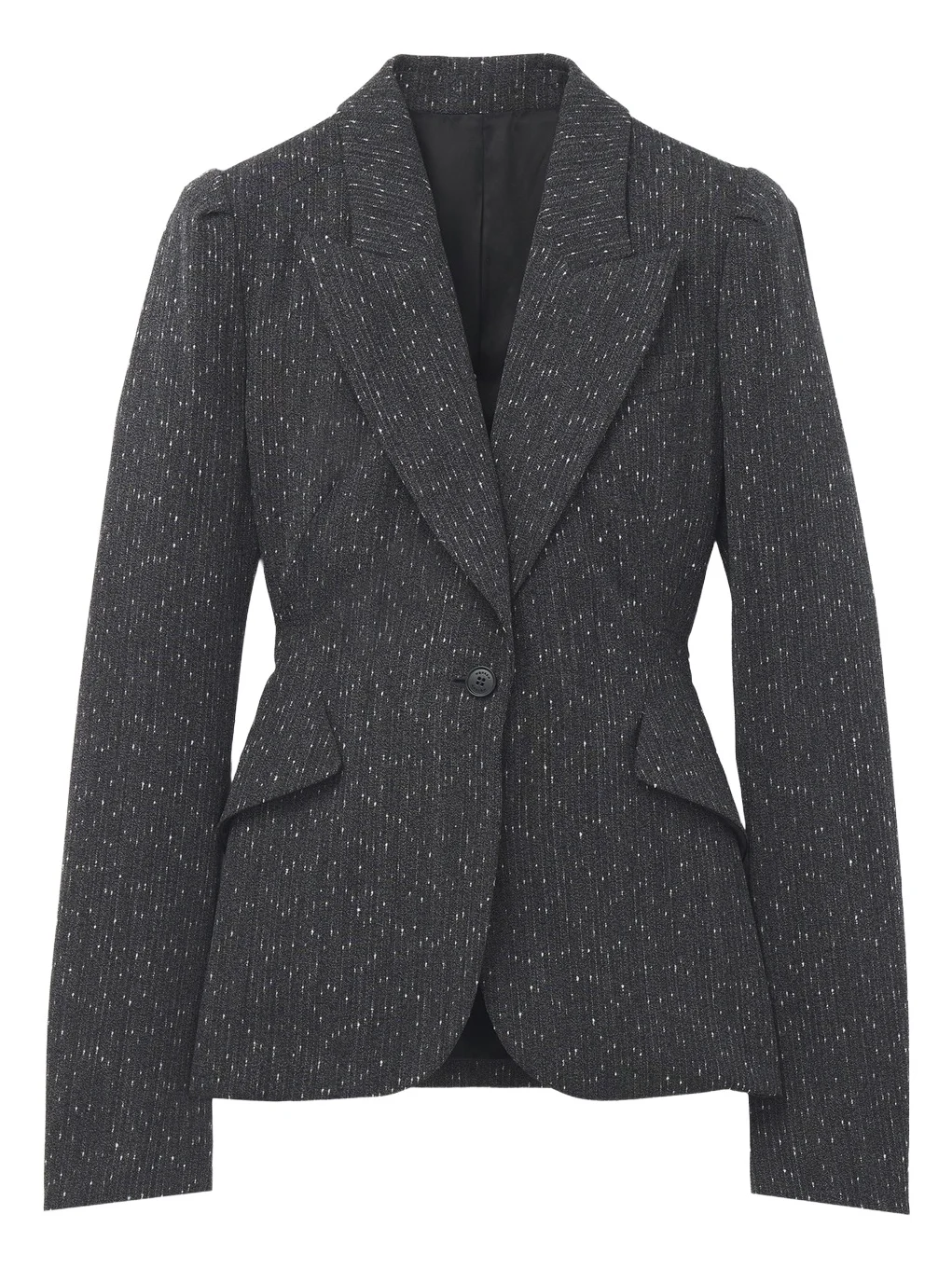 Flecked Pinstripe Single-breasted Jacket Flecked Pinstripe Single-breasted Jacket